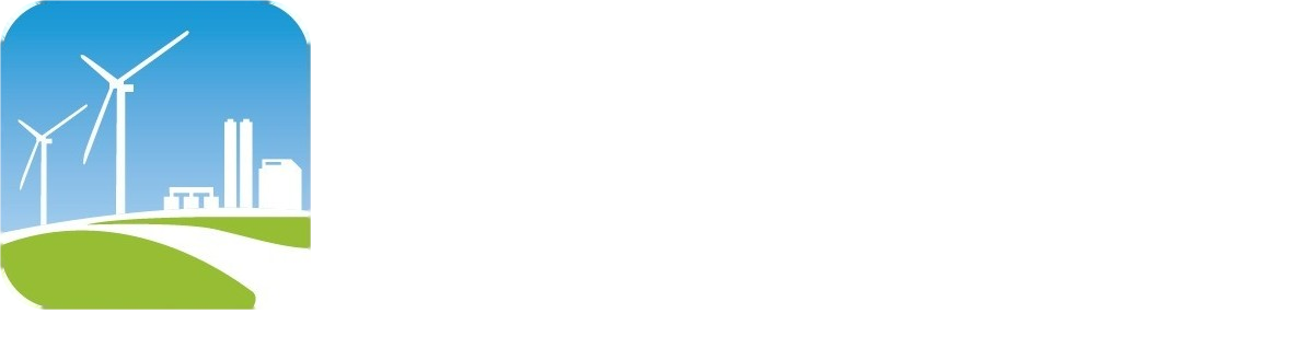 Logo Energy Way negativo, scritte bianche